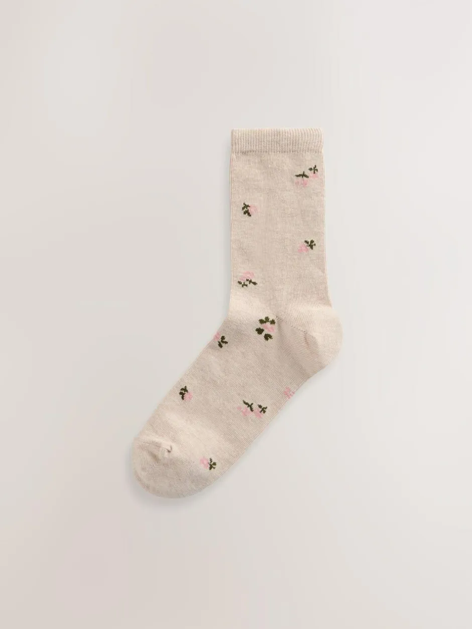 Next Multi Check Ankle Socks 5 Pack Online