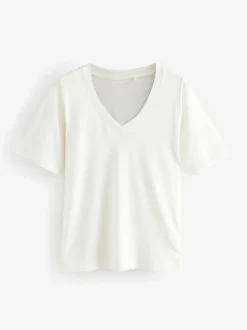 Next Multi Cotton Modal Slouch T-Shirt 5 Pack Sale