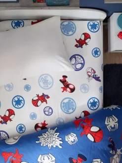 Next Multi Disney Spidey and His Amazing Friends 100% Cotton Fitted Sheet Hot