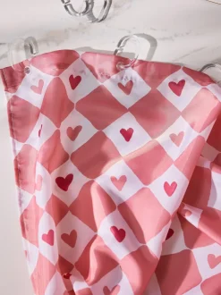 Next Multi Heart Shower Curtains Outlet