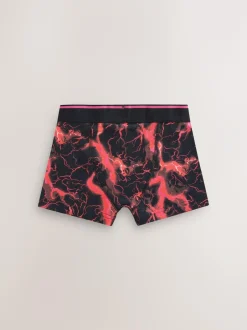 Next Boxers 7 Pack (3-16yrs) Multi Lightning Print New