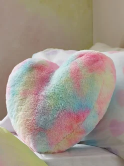 Next Multi Ombre Rainbow Heart Cushion Discount