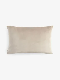 Next 40 x 59cm Cut Velvet Rio Blocks Cushion Multi Pastel Hot
