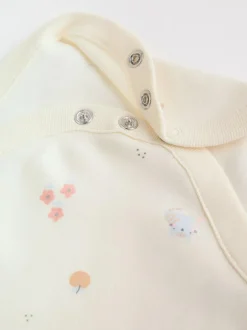 Next Multi Pastel Character 7 Pack Short Sleeve Baby Bodysuits Discount