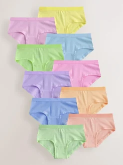 Next Hipster Briefs 10 Pack (2-16yrs) Multi Pastel Outlet