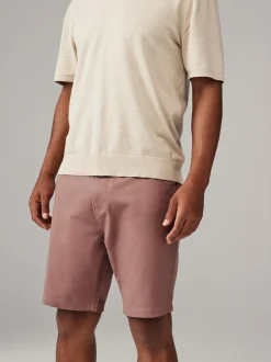 Next Straight Fit Stretch Chino Shorts 4 Pack Multi Pastel New