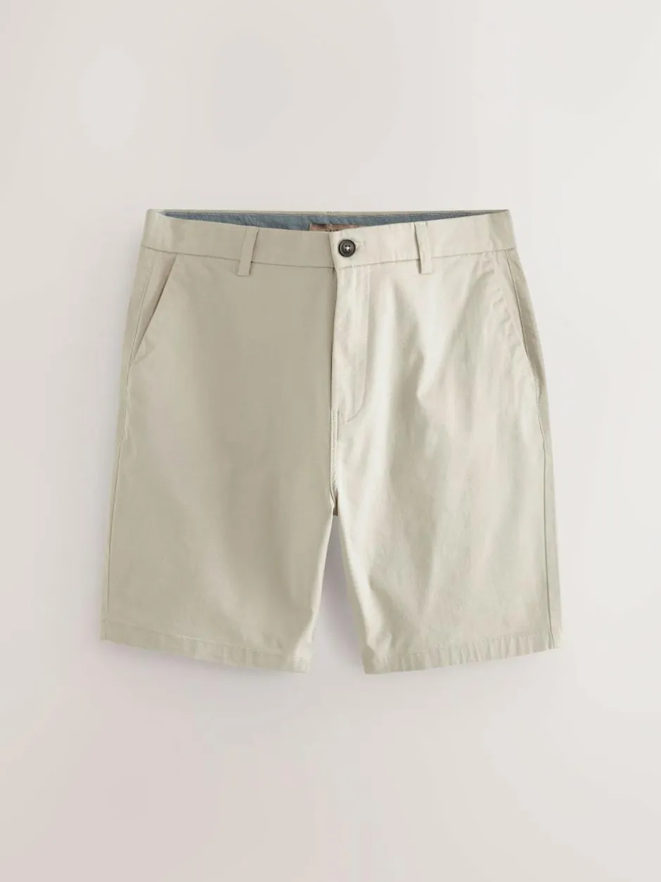 Next Straight Fit Stretch Chino Shorts 4 Pack Multi Pastel New