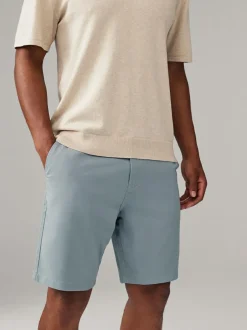 Next Straight Fit Stretch Chino Shorts 4 Pack Multi Pastel New