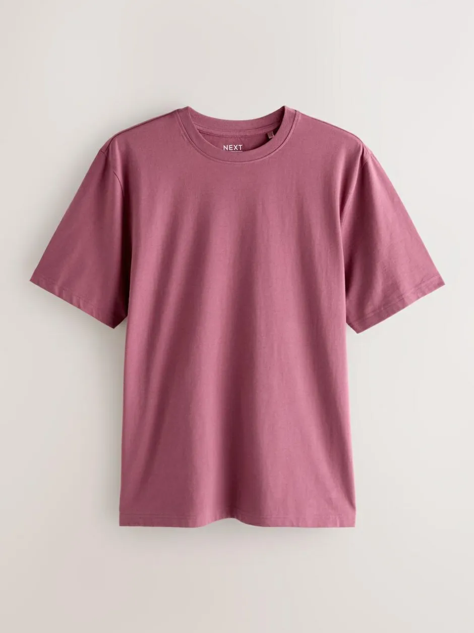 Next Multi Regular Fit Essential Cotton T-Shirts 6 Pack Sale