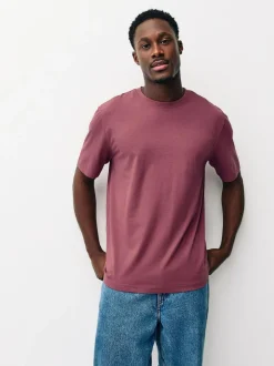 Next Multi Regular Fit Essential Cotton T-Shirts 6 Pack Sale