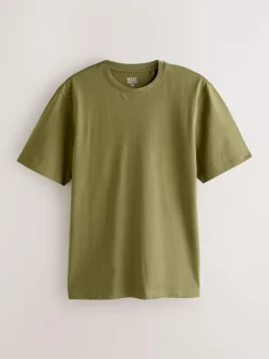Next Multi Regular Fit Essential Cotton T-Shirts 6 Pack Sale