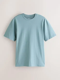 Next Multi Regular Fit Essential Cotton T-Shirts 6 Pack Sale