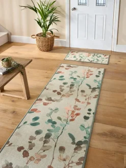 Next Multi Washable Autumnal Floral Print Runner Sale