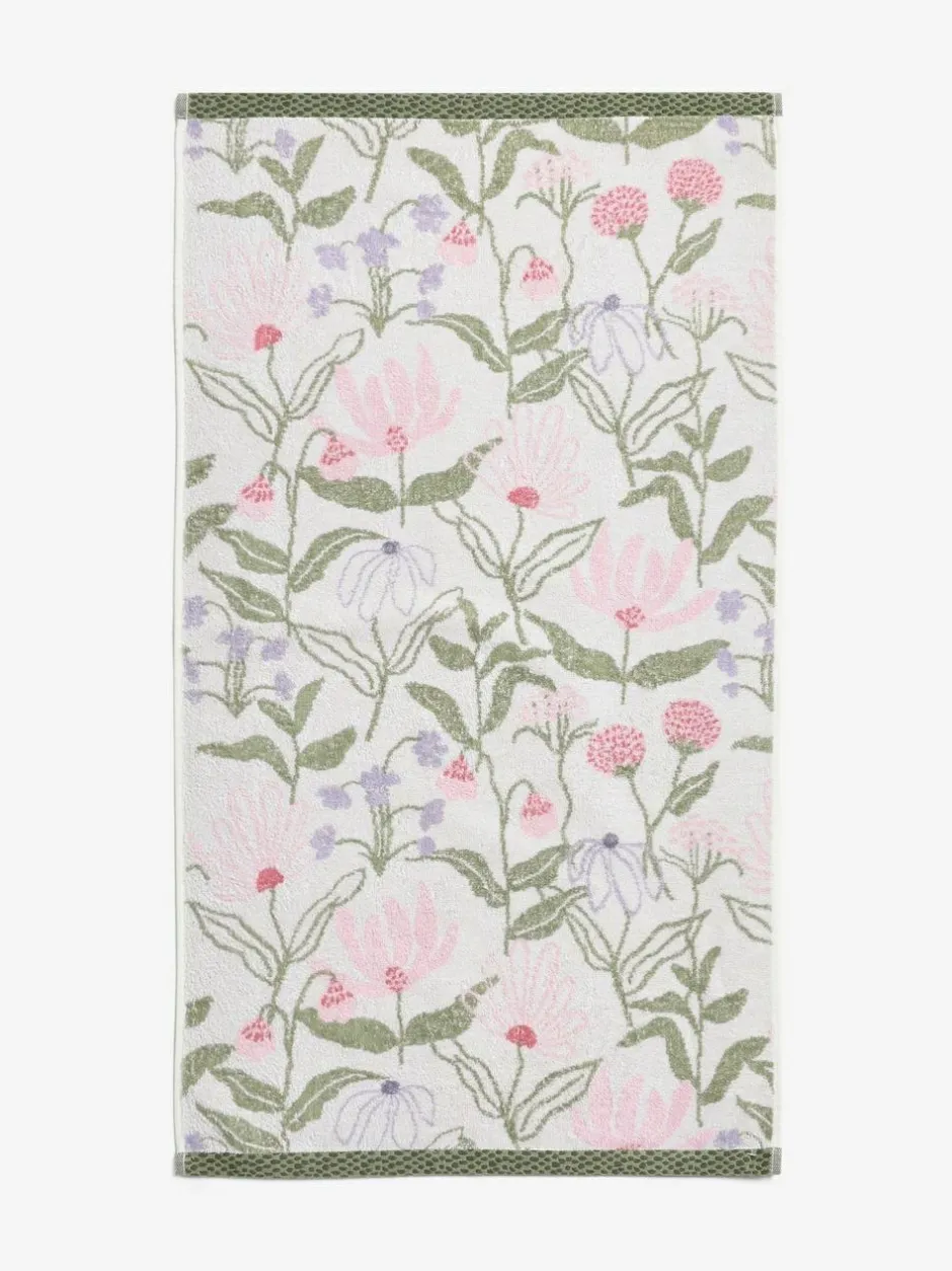 Next Multi Water Colour Floral 100% Cotton Towel Online