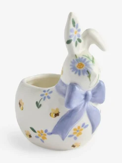 Next Multicolour Floral Ceramic Bunny Ring Holder Hot