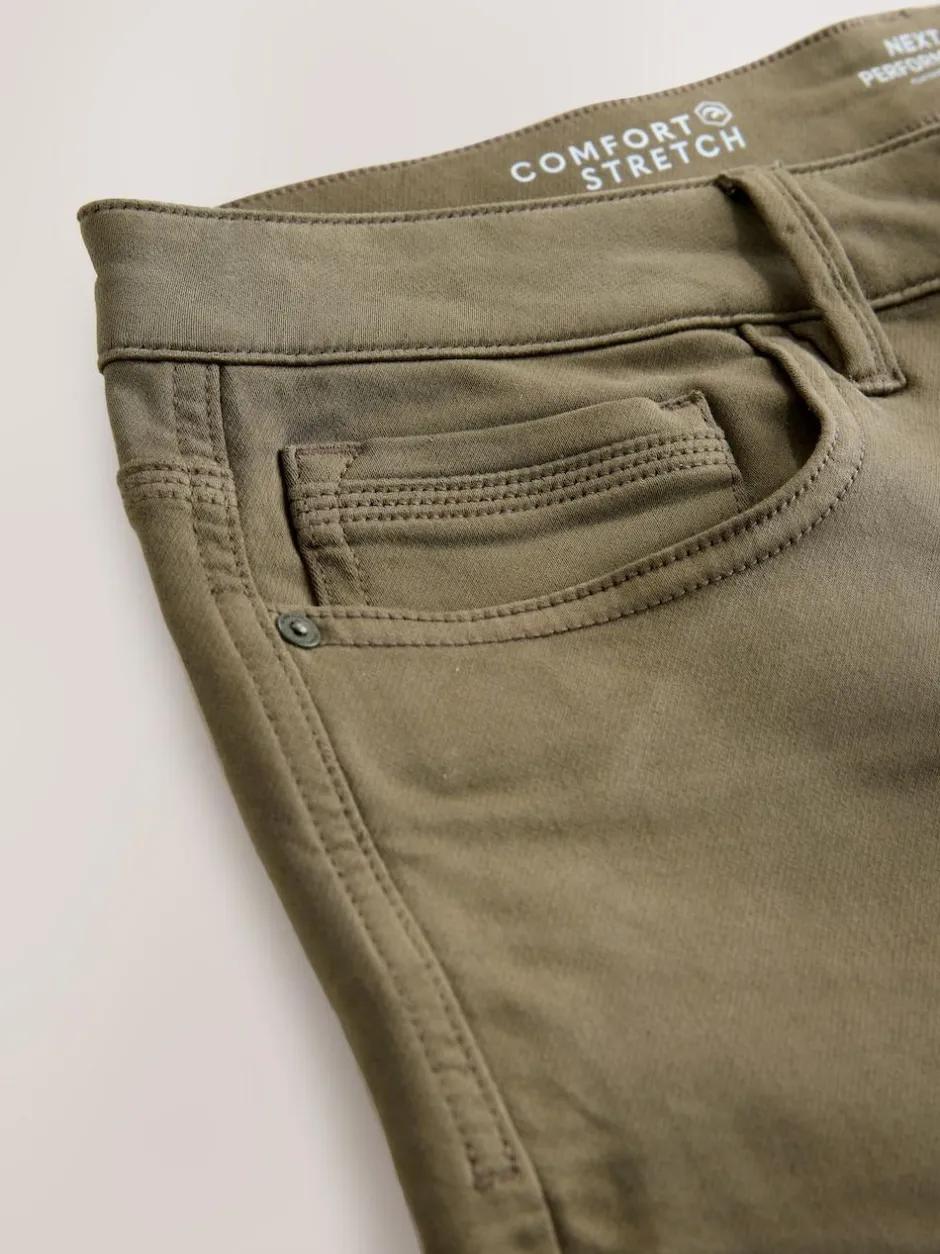 Next Mushroom Brown Skinny Fit Comfort Stretch Jeans Sale