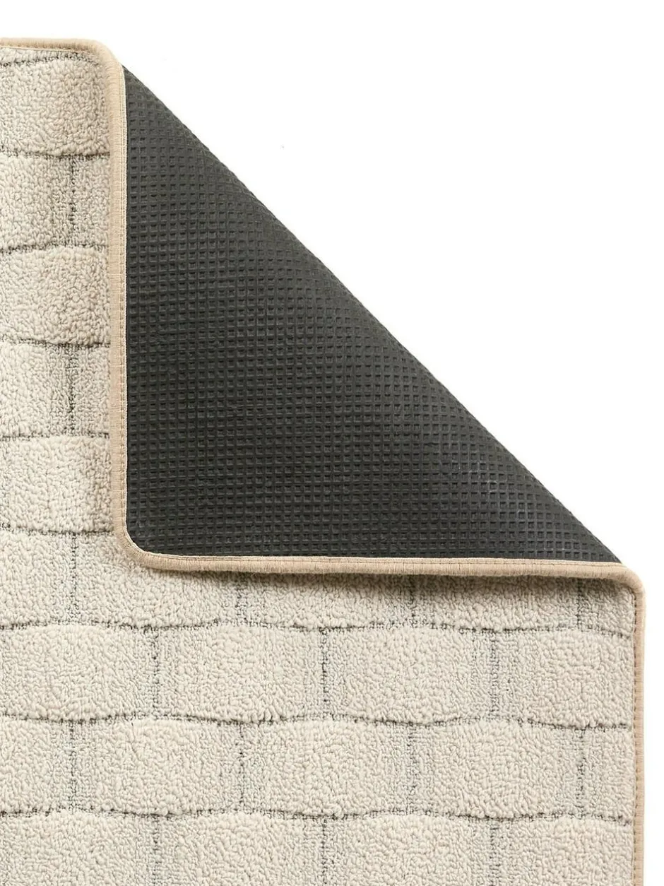 My Mat Sculptured Basketweave Runner Ivory Online