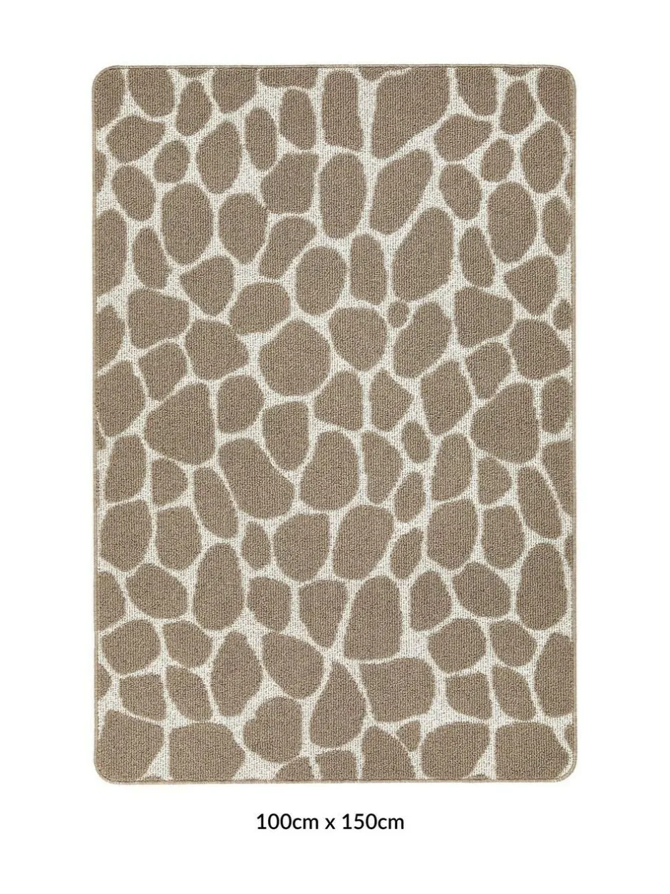 My Mat Mink Patterned Pebble Rug Best