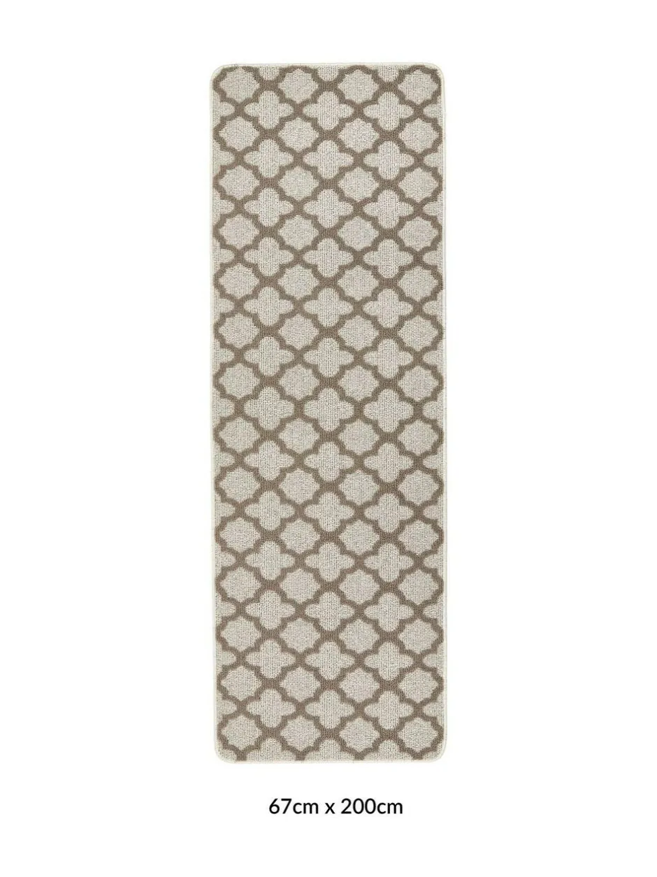 My Mat Moroccan Tile Runner Stone Outlet