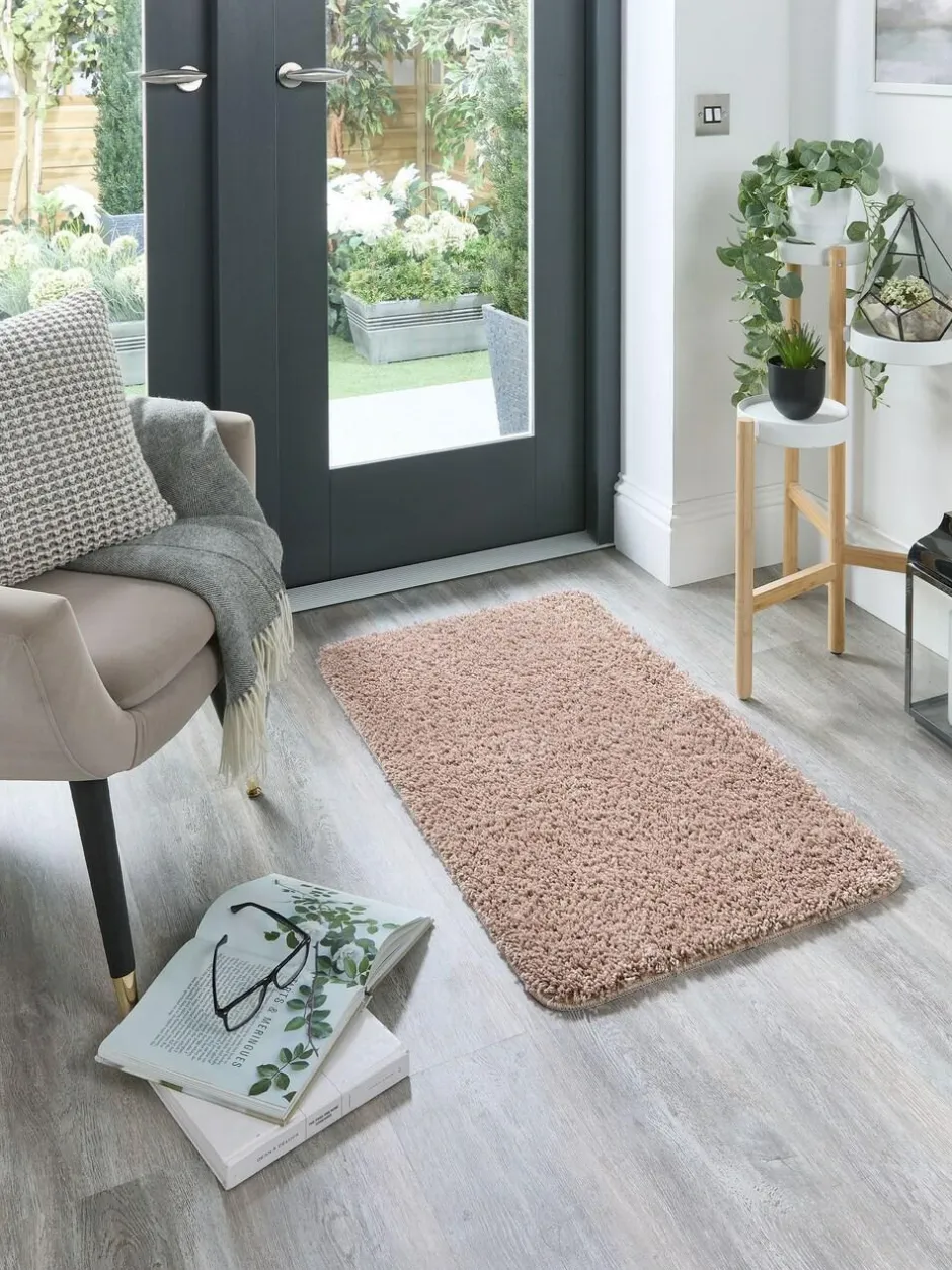 My Rug Nude Pink Shaggy Rug Discount