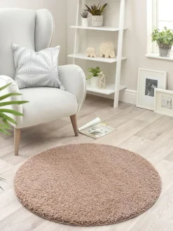 My Rug Nude Pink Shaggy Rug Discount