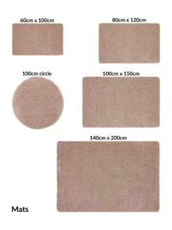 My Rug Nude Pink Shaggy Rug Discount