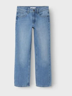 Name It Straight Fit Jeans Blue Sale