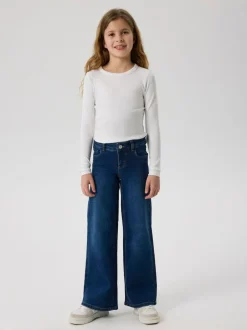 Name It Wide Leg Jeans Blue Outlet