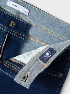Name It Boys Slim Fit Jeans Dark Blue Sale
