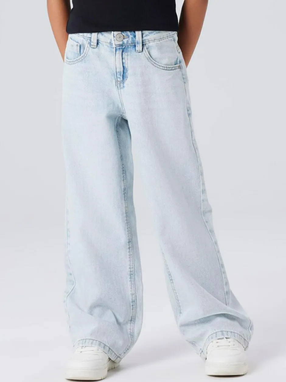 Name It Dark Blue Wide Leg Jeans Outlet