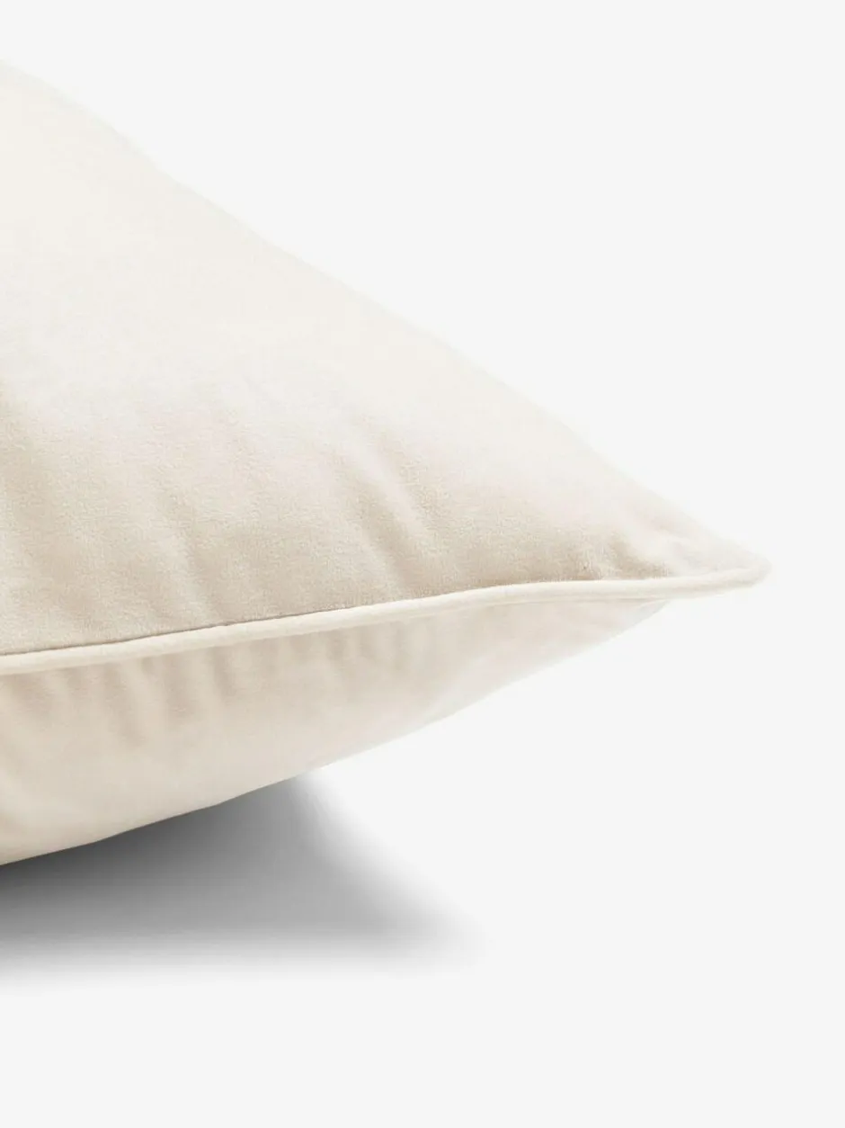 Next Natural 59 x 59cm Matte Velvet Cushion Best