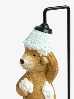 Next Natural Bertie Bear Shower Bathroom Ornament New