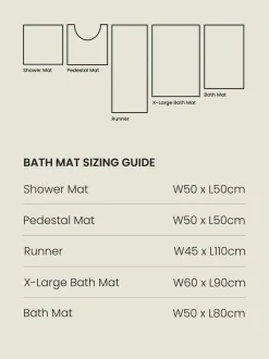 Next Natural Bobble Shower Mat Sale