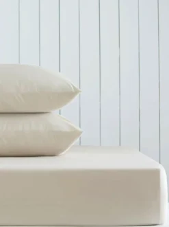 Next Natural Cotton Rich Fitted Bed Sheet Hot