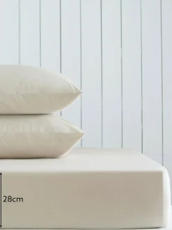 Next Natural Cotton Rich Fitted Bed Sheet Hot