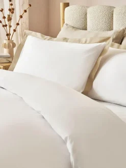 Next Cotton Rich Oxford Duvet Cover and Pillowcase Set Natural Best