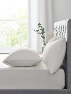 Next Natural Easy Care Polycotton Fitted Sheet Clearance