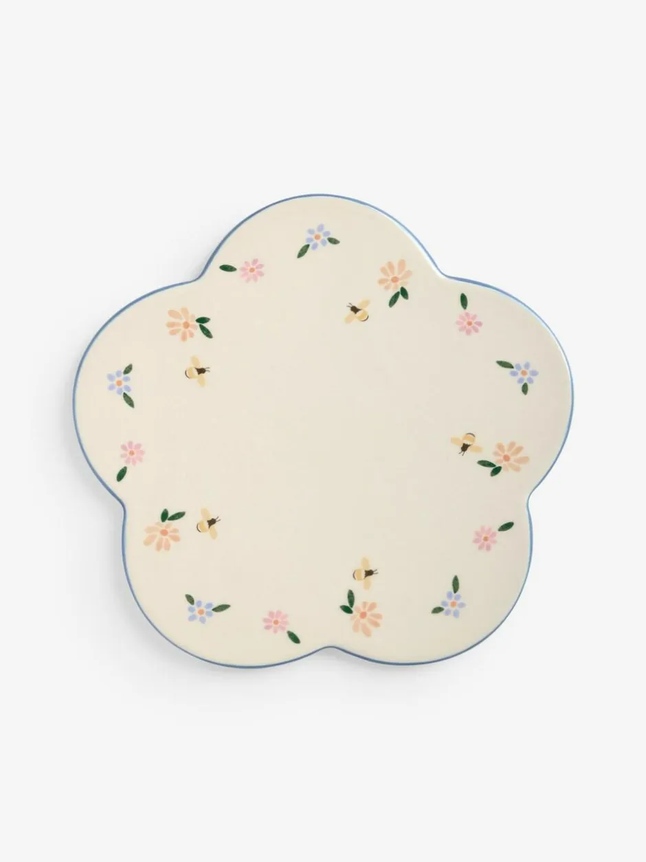 Next Natural Floral Ceramic Trivet Hot