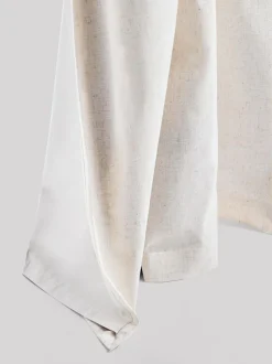 Next Natural Frill Eyelet Blackout Curtains Hot