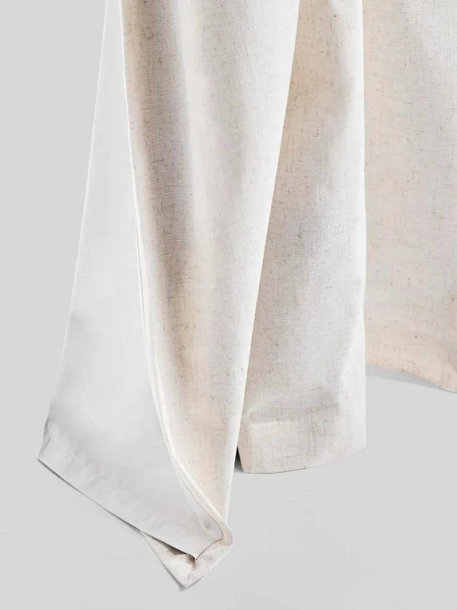 Next Natural Frill Eyelet Blackout Curtains Hot