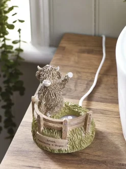 Next Natural Hamish The Highland Cow Electric Toothbrush Holder Hot