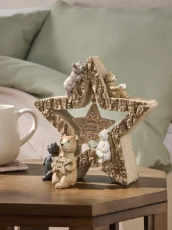Next Natural Medium Bertie The Bear Shining Star Ornament Online