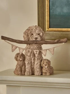 Next Natural Medium Louis The Labradoodle Ornaments
