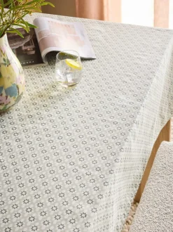 Next Natural Micro Tile Wipe Clean Tablecloth Sale