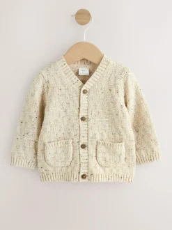 Next Natural Milk Club Embroidered Baby Cardigan Sale