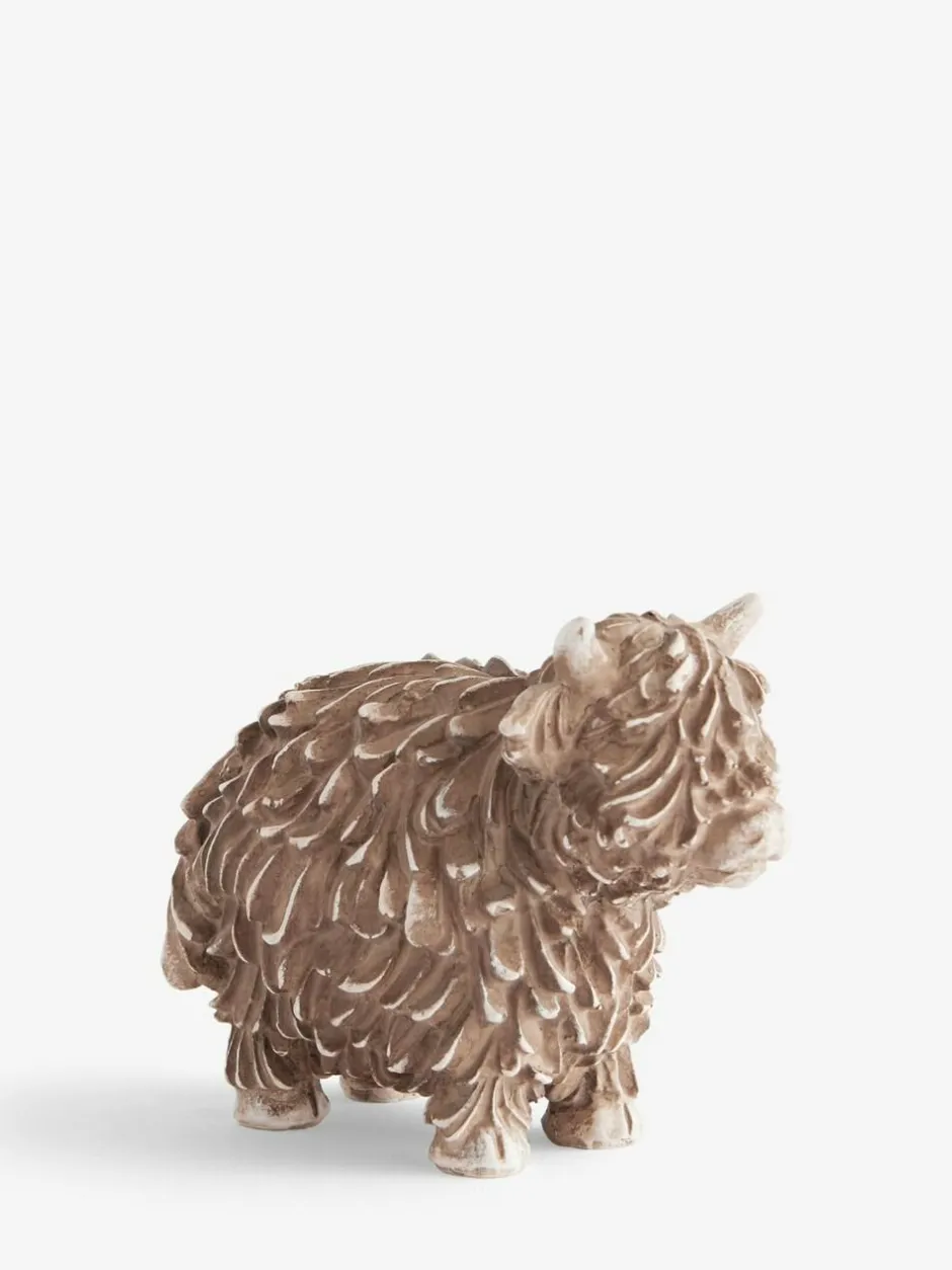 Next Natural Mini Hamish The Highland Cow Ornament Hot
