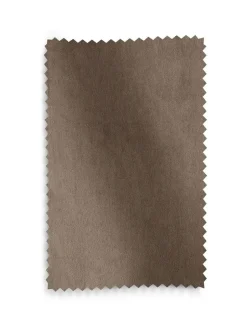 Next Natural Mink Matte Velvet Super Thermal Curtains Clearance