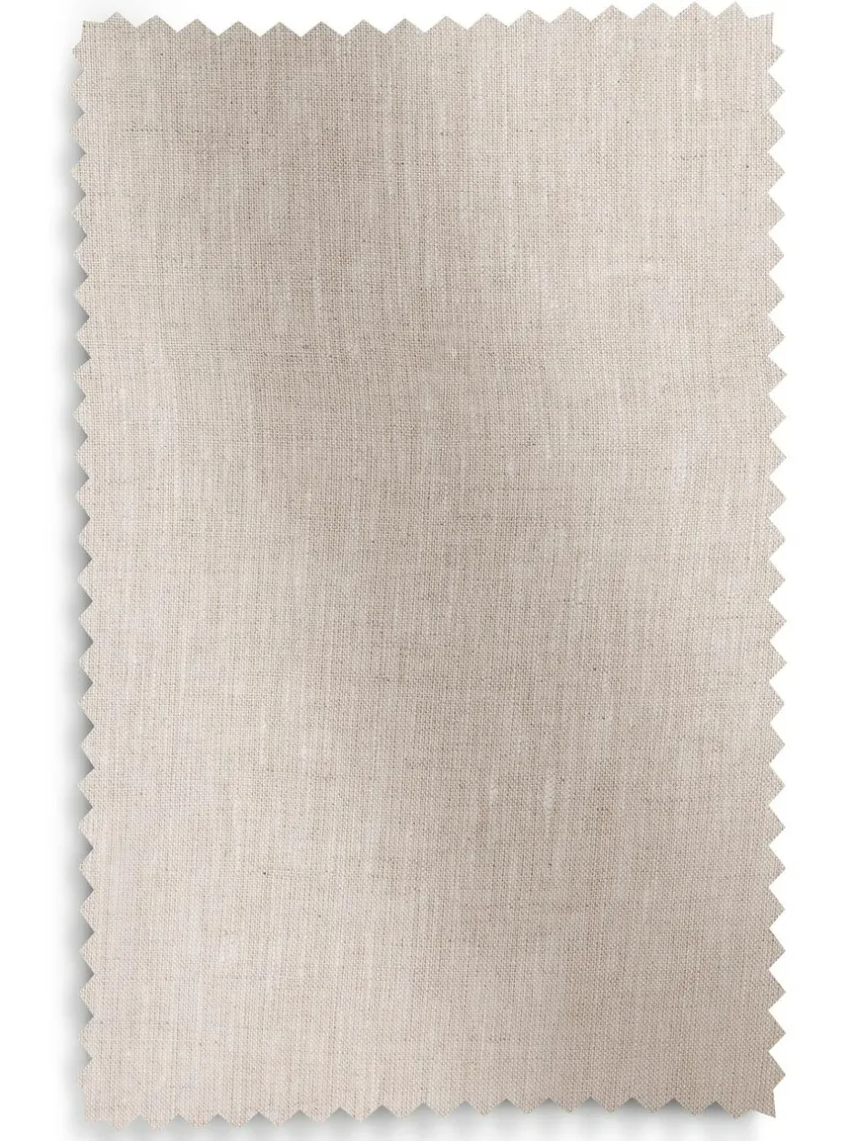 Next Natural N. Premium Collection 100% Linen Pencil Pleat Lined Curtains Outlet