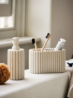 Next Rib Soap Dispenser Natural Discount
