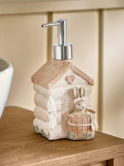 Next Natural Rosie Rabbit Woodland Spa Soap Dispenser Outlet
